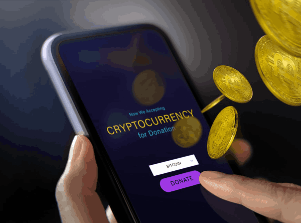 Paiement cryptomonnaie sur application mobile
